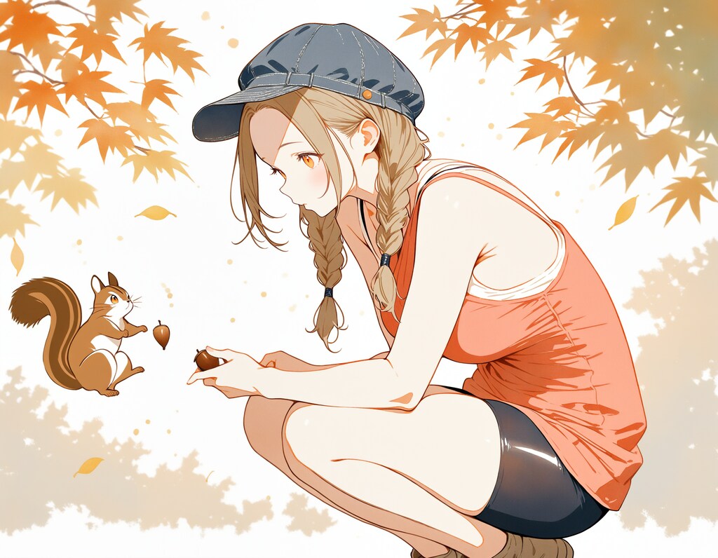 昨日助けて頂いた子リスですXL