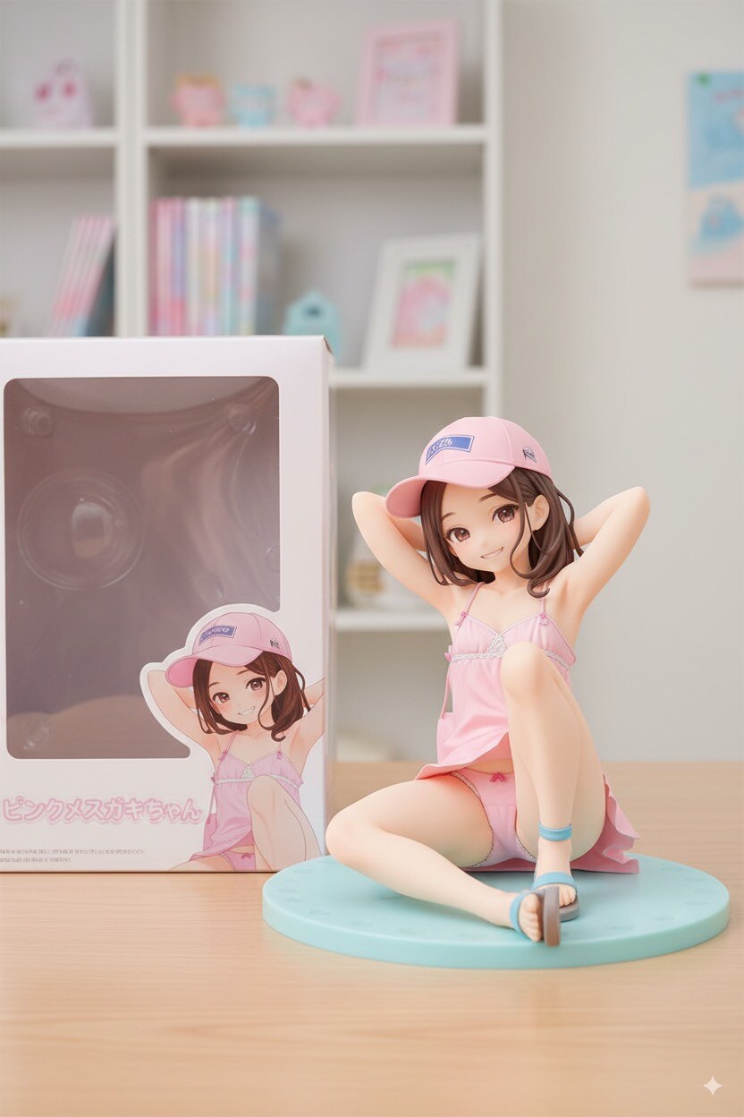 ピンクメスガキフィギュア