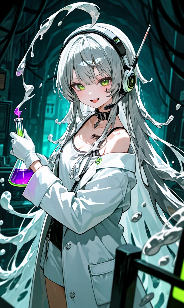 銀髪碧眼 | の人気AIイラスト・グラビア