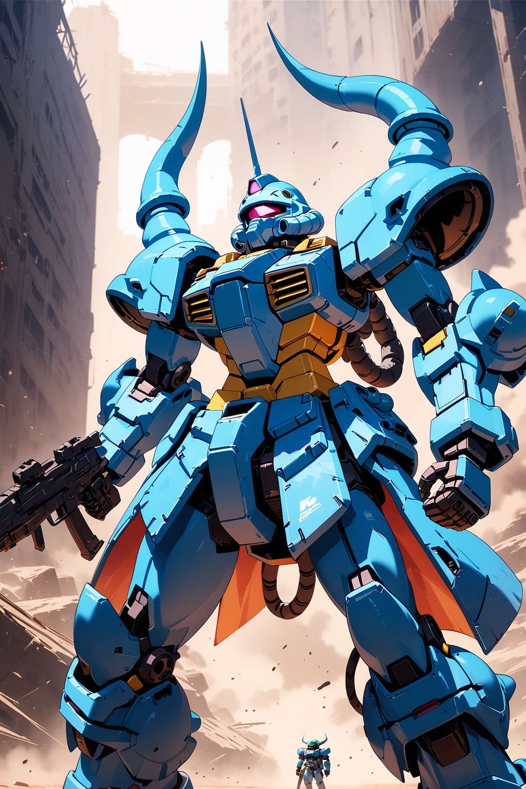 グフのようなモビルスーツ