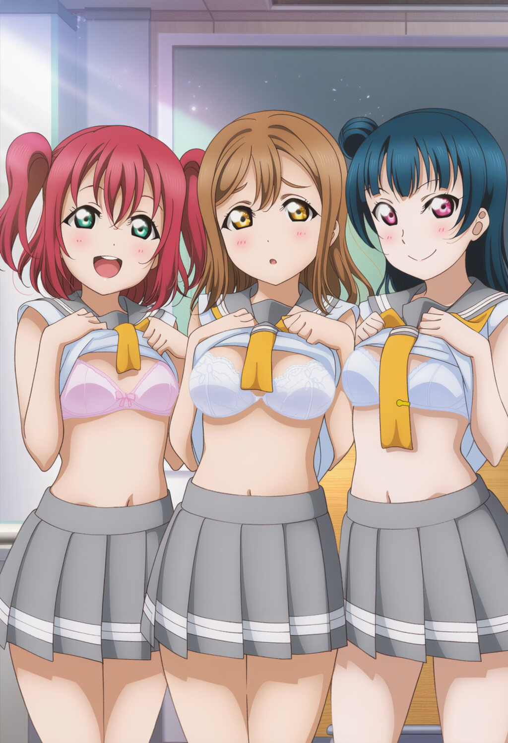 風紀委員の下着チェックです 女の子同士だから恥ずかしくないもん