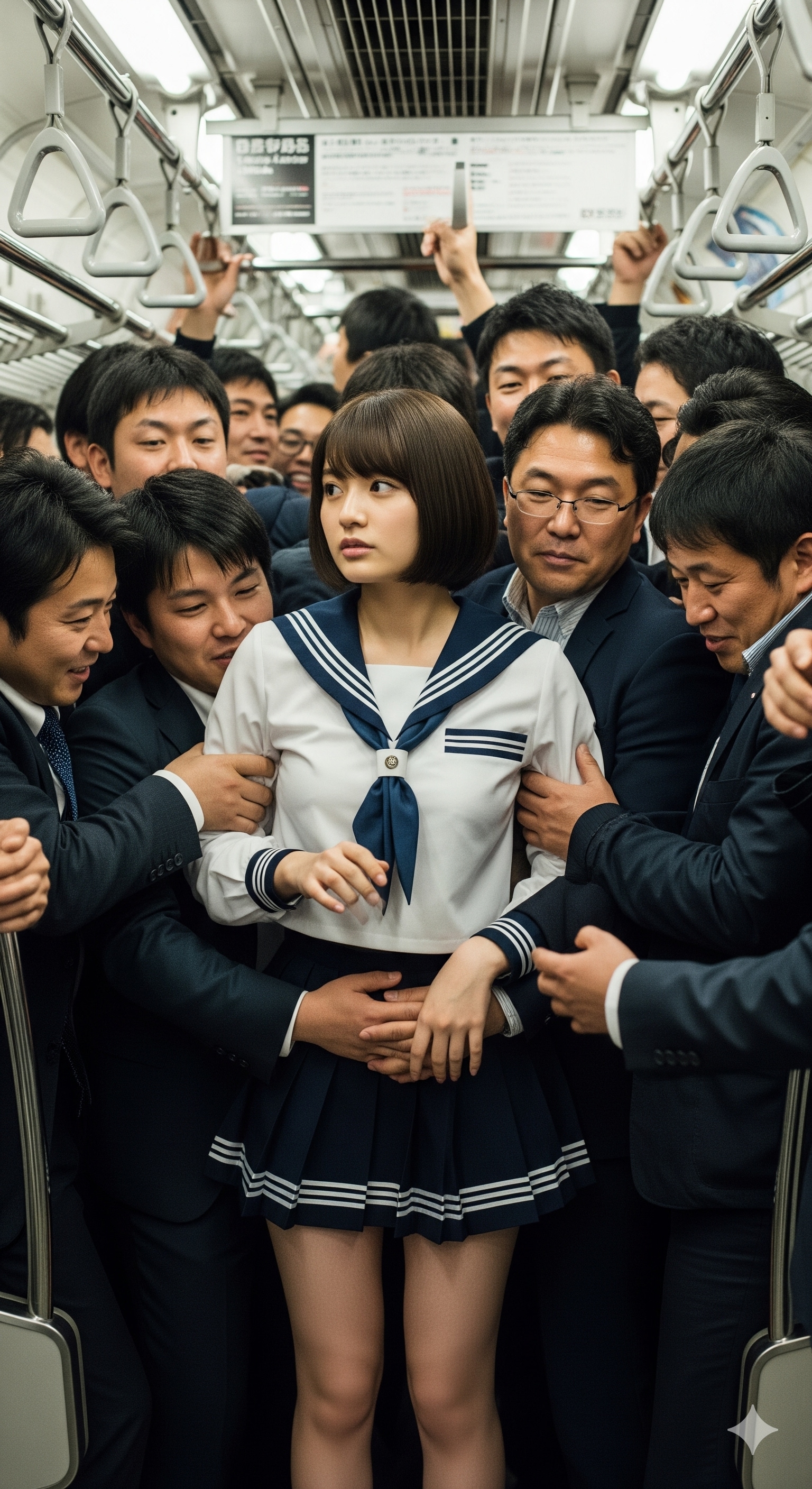 満員電車で大人気
