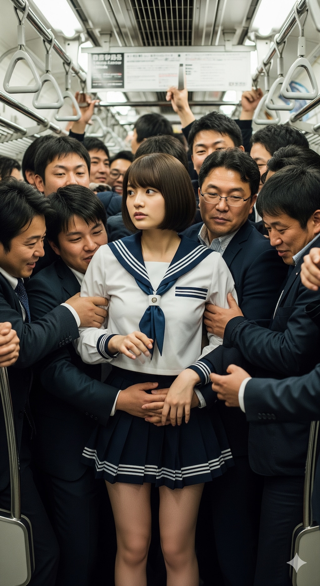 満員電車で大人気