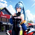上着は肩落としで　延長戦 4枚目