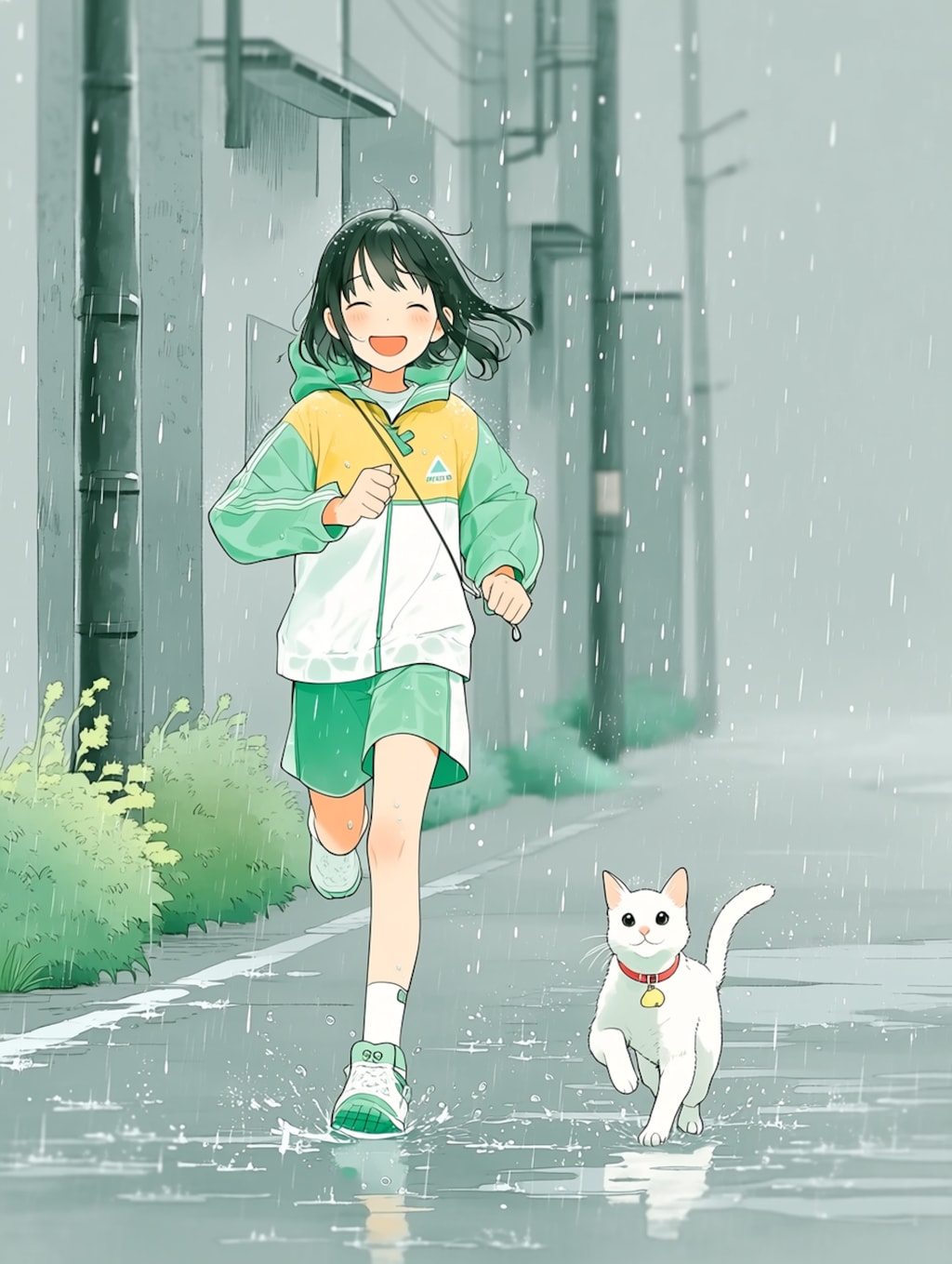 ふたりで雨を駆け抜けて