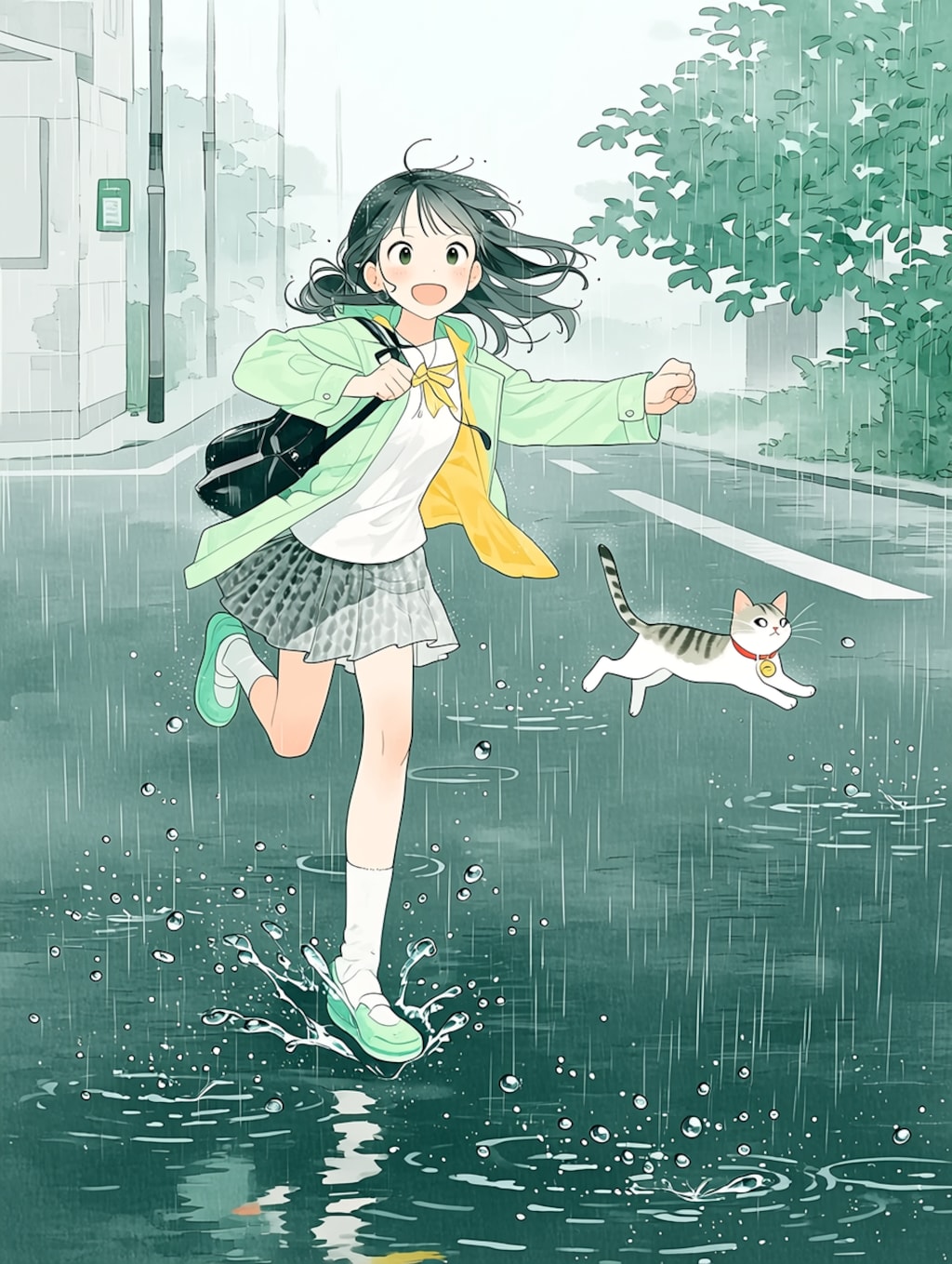 ふたりで雨を駆け抜けて