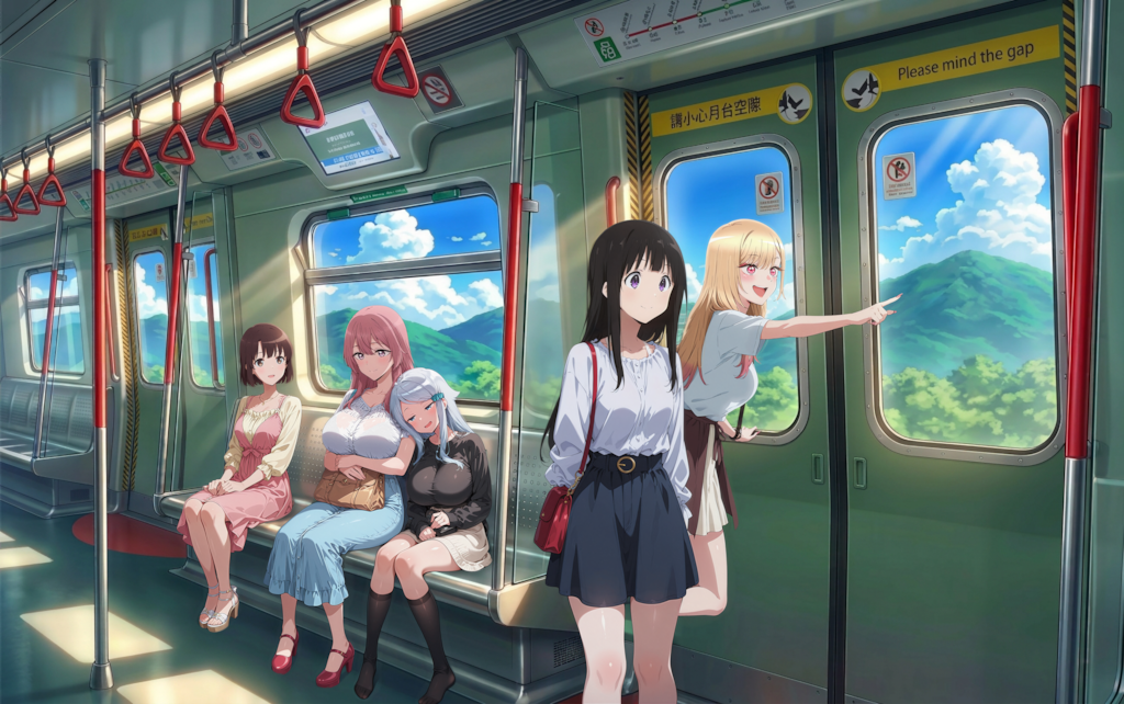 九龍塘から大囲へ。MLR車内のガールズトーク - 6.4