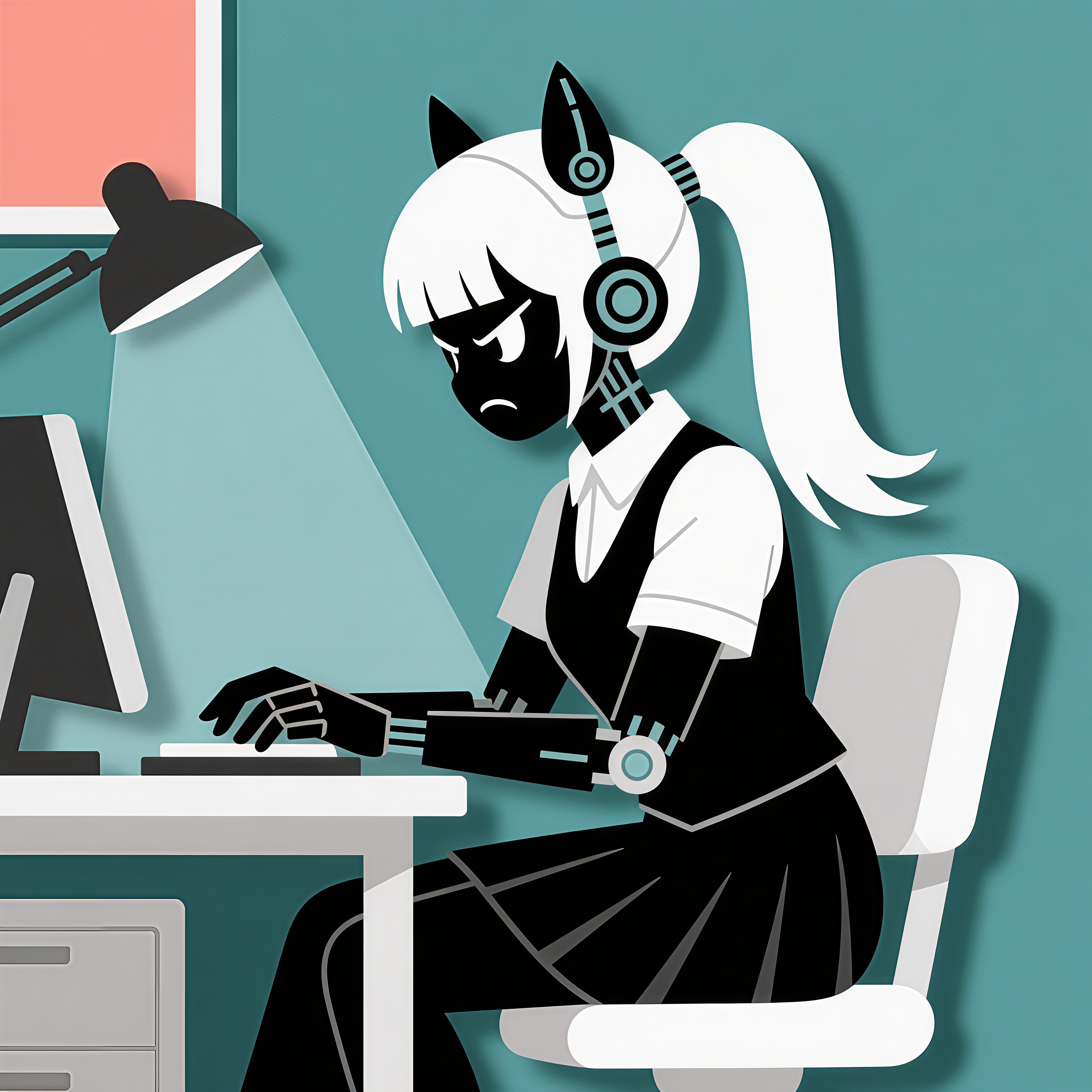 メカ娘4028号 | の人気AIイラスト・グラビア