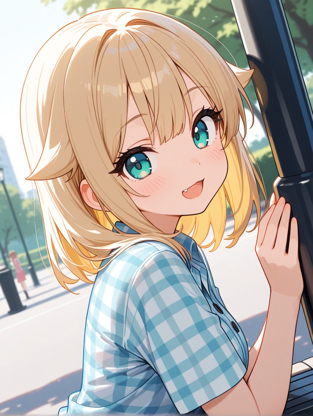 公園に散歩に来てみたっす！