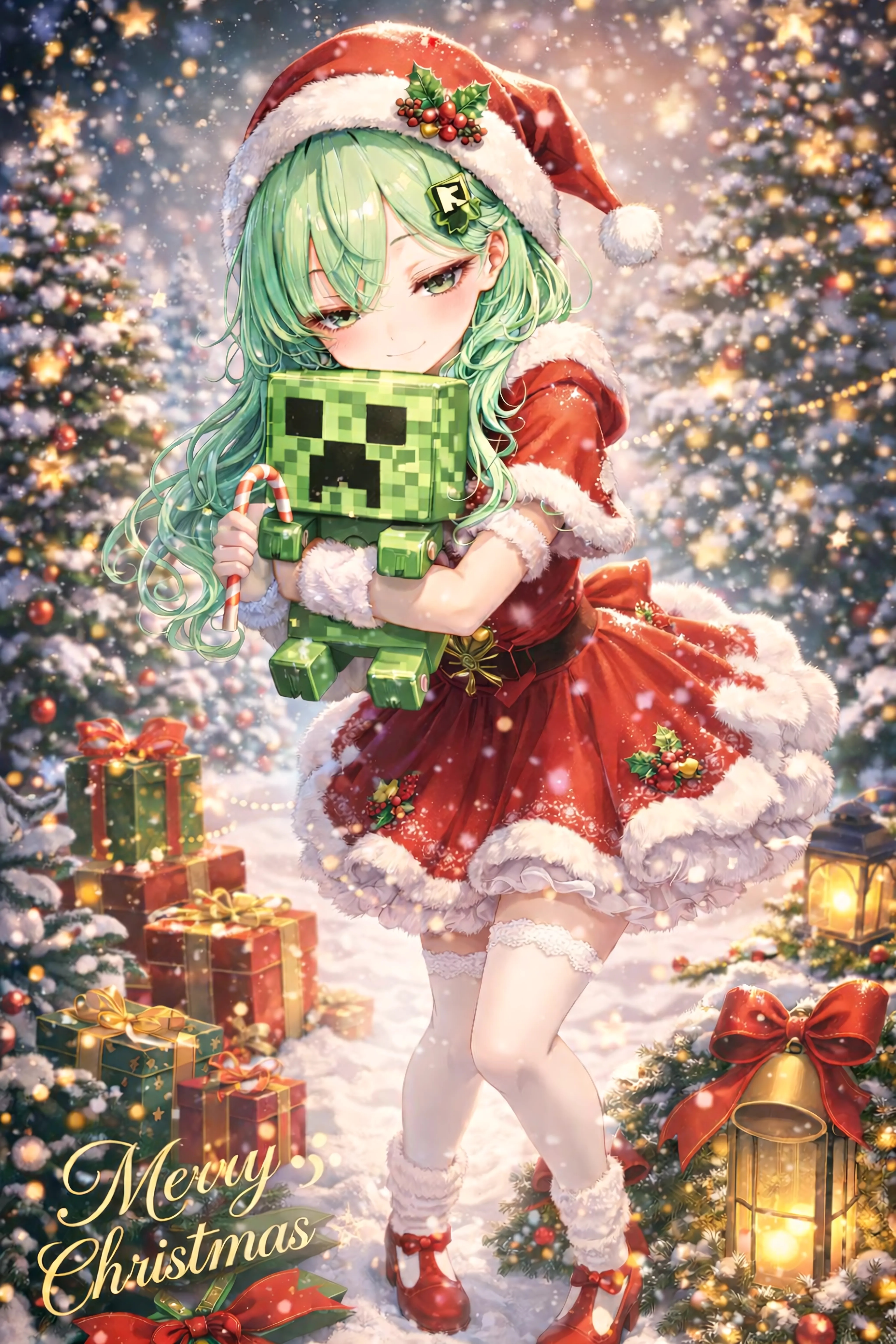 Chiptune x Lo-fi Christmas | の人気AIイラスト・グラビア