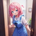 若妻のお出迎え 2枚目