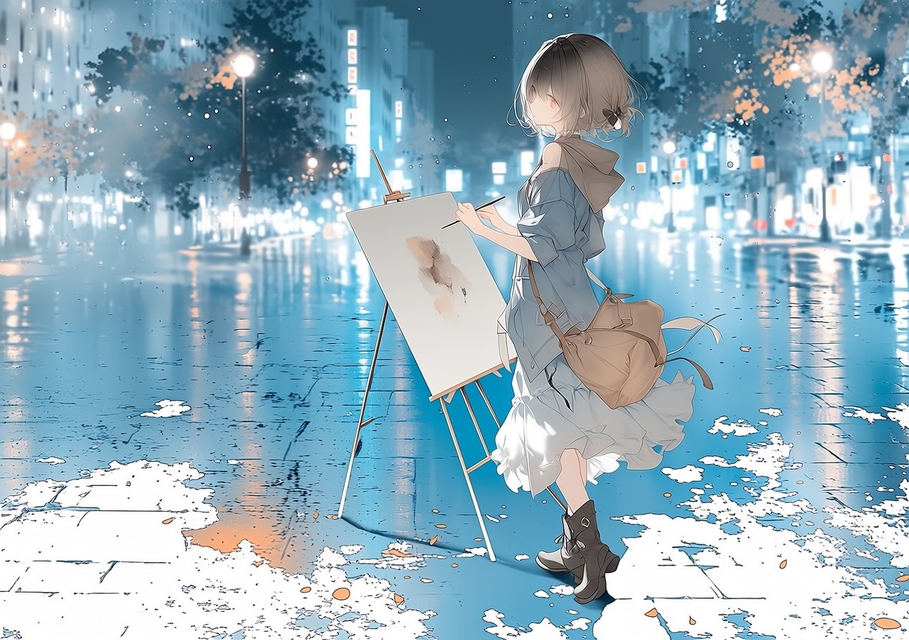 scatter dream 44 | の人気AIイラスト・グラビア