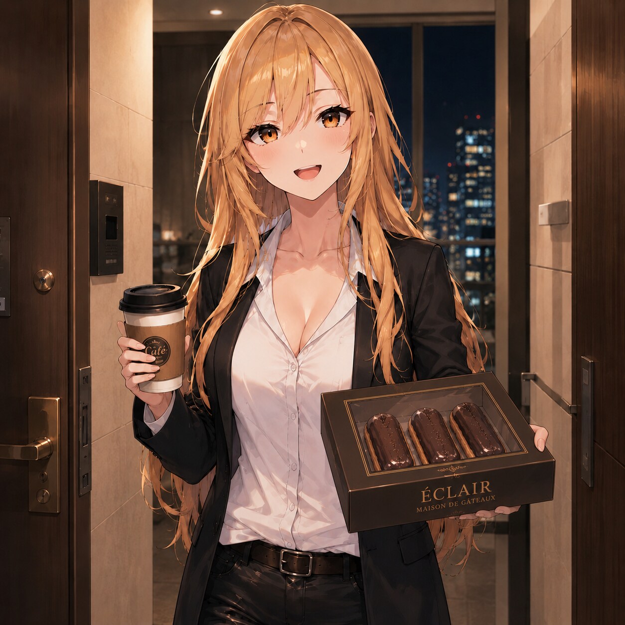 ミラさんへの差し入れ🎊