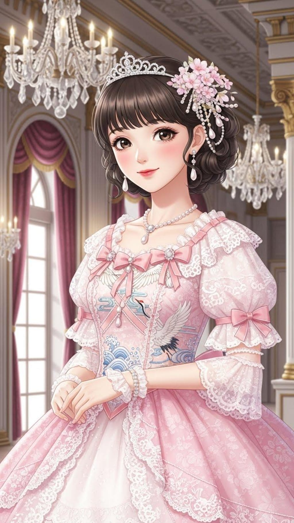 プリンセスに憧れて003《姫イラスト》