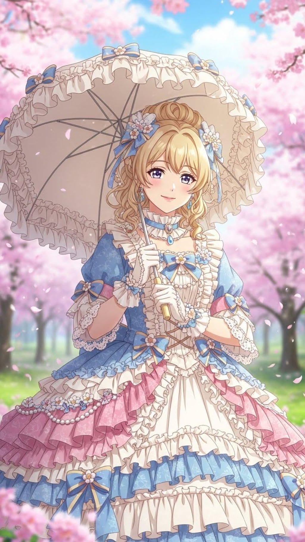 プリンセスに憧れて003《姫イラスト》