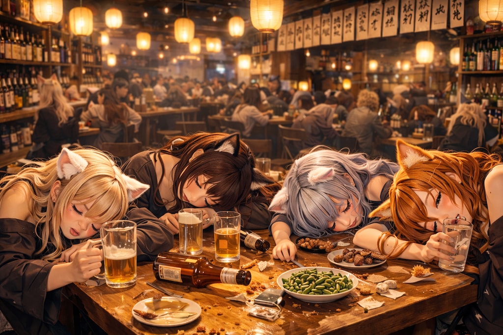 猫耳飲んだくれ居酒屋