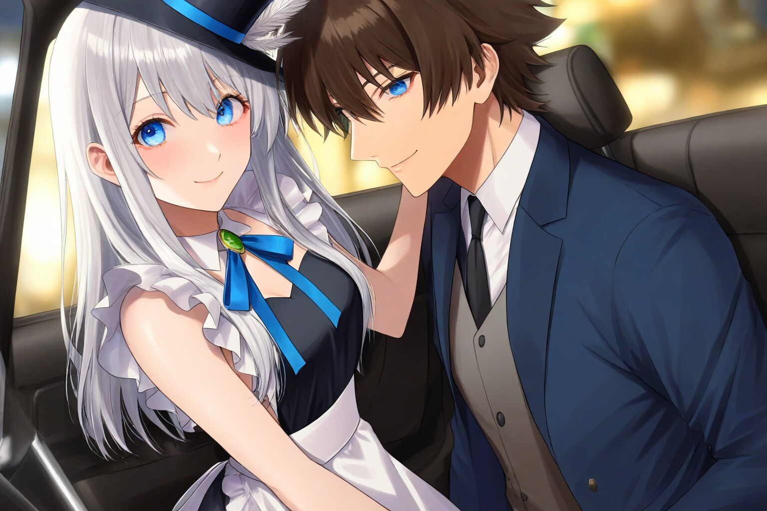 二人だけの小さな物語 | の人気AIイラスト・グラビア