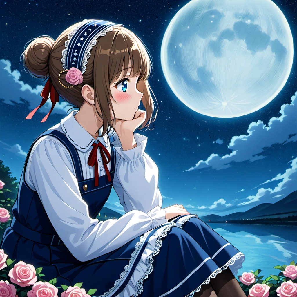 月の記憶、少女の夢