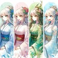四季と着物 ／ 天乃の着物展 2枚目