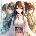 四季と着物 ／ 天乃の着物展 3枚目