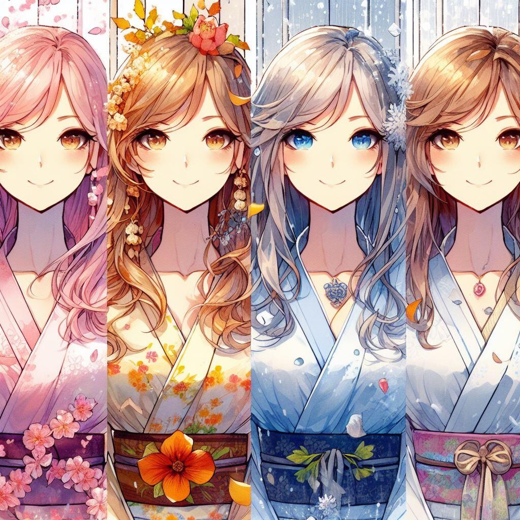 四季と着物 ／ 天乃の着物展