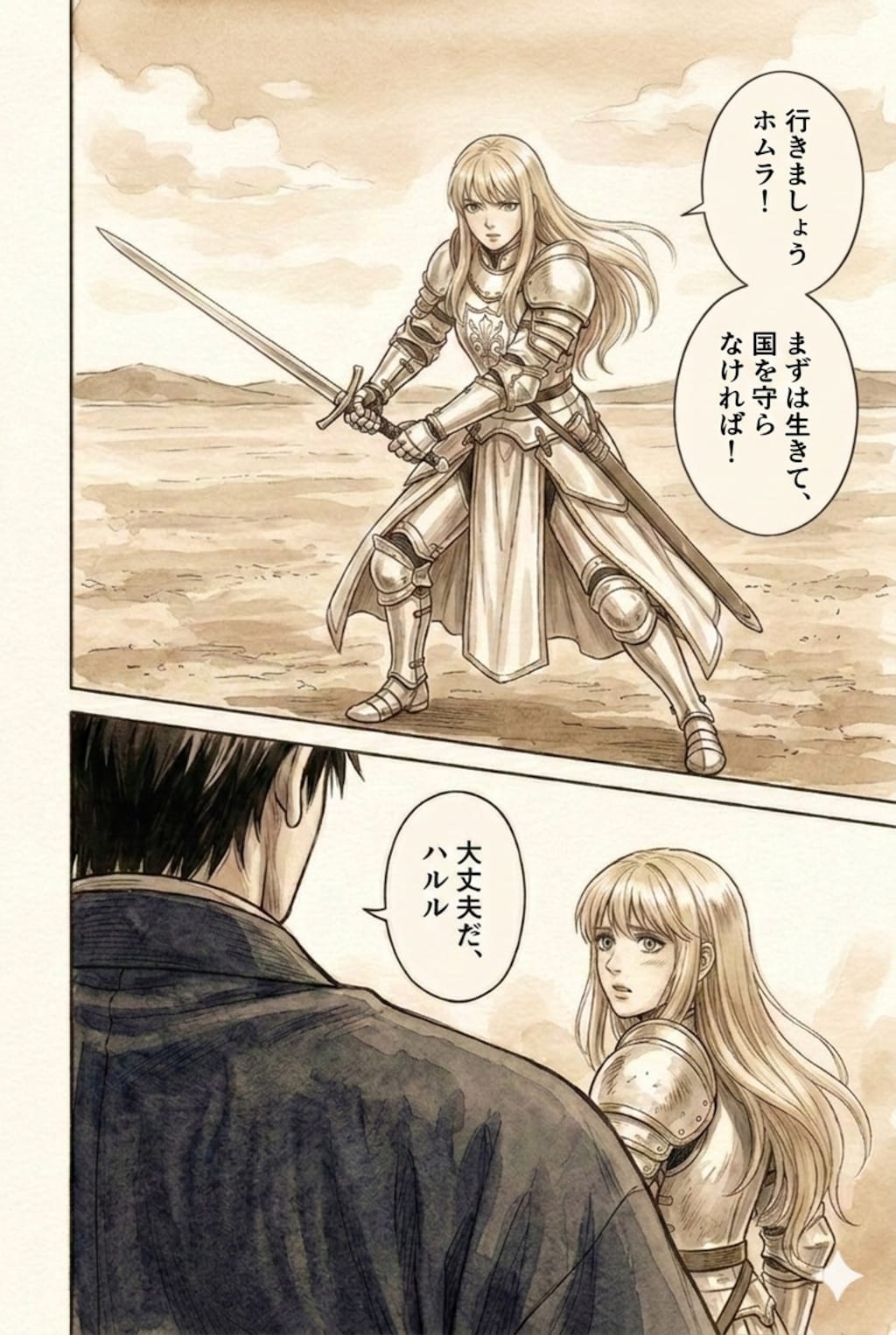 特に深く考えずライブ感で作っているやつ。一カ所白百合ヘアピン消し忘れました…