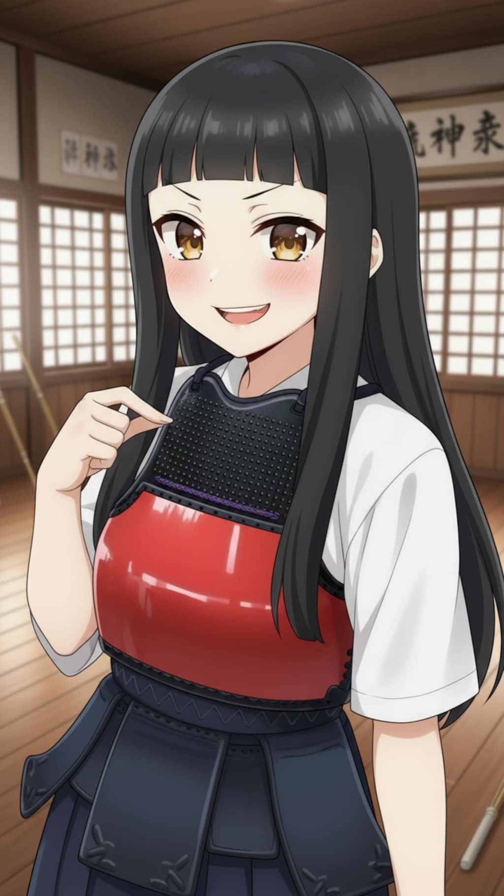 ドヤ顔剣道少女