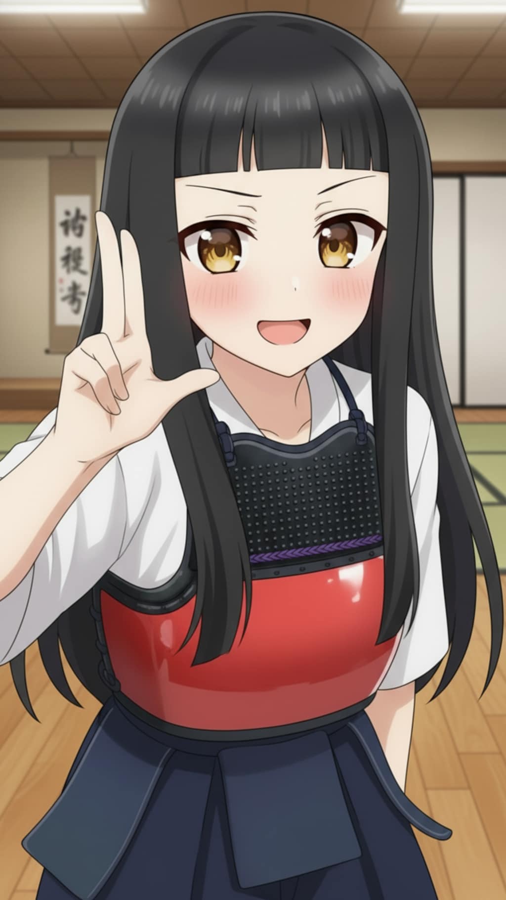 ドヤ顔剣道少女