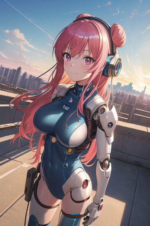 新型義体アンドロイド・赤