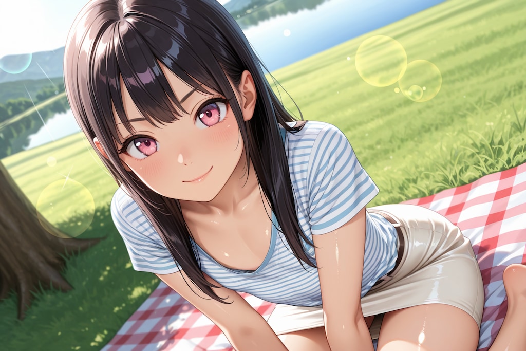 【本日の板野ちゃん】「大自然に囲まれて気持ちいよ～♪」
