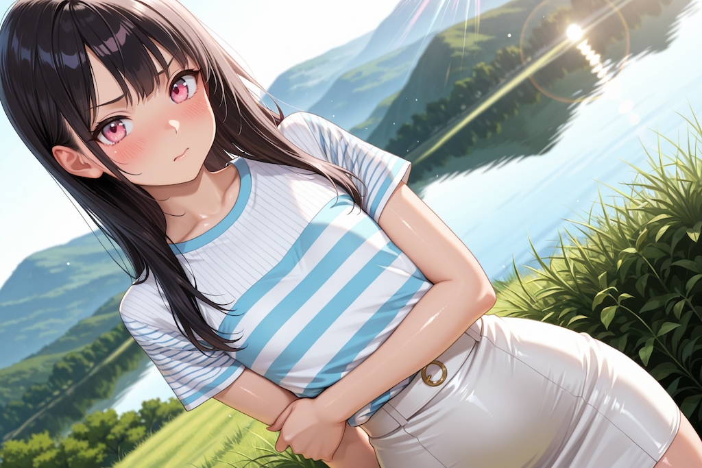 【本日の板野ちゃん】「大自然に囲まれて気持ちいよ～♪」