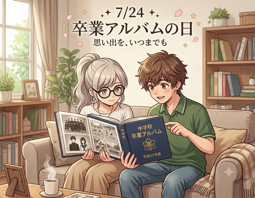 今日は「卒業アルバムの日」