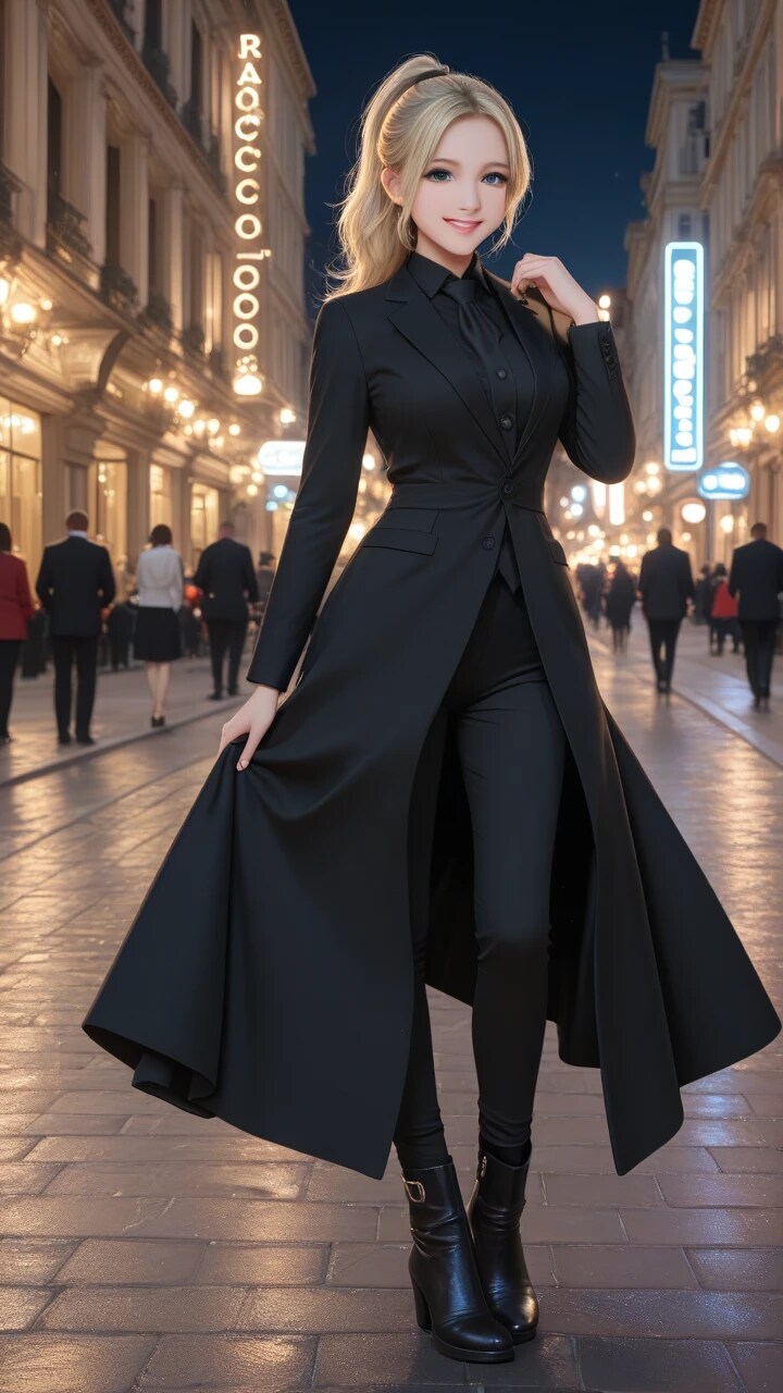 クール間諜ヨランド・オブスクリテのパリ夜間密偵