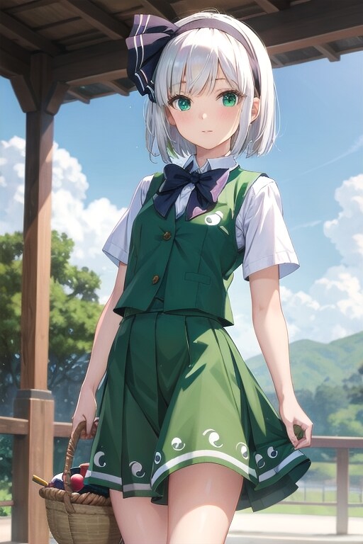 魂魄 妖夢 | の人気AIイラスト・グラビア