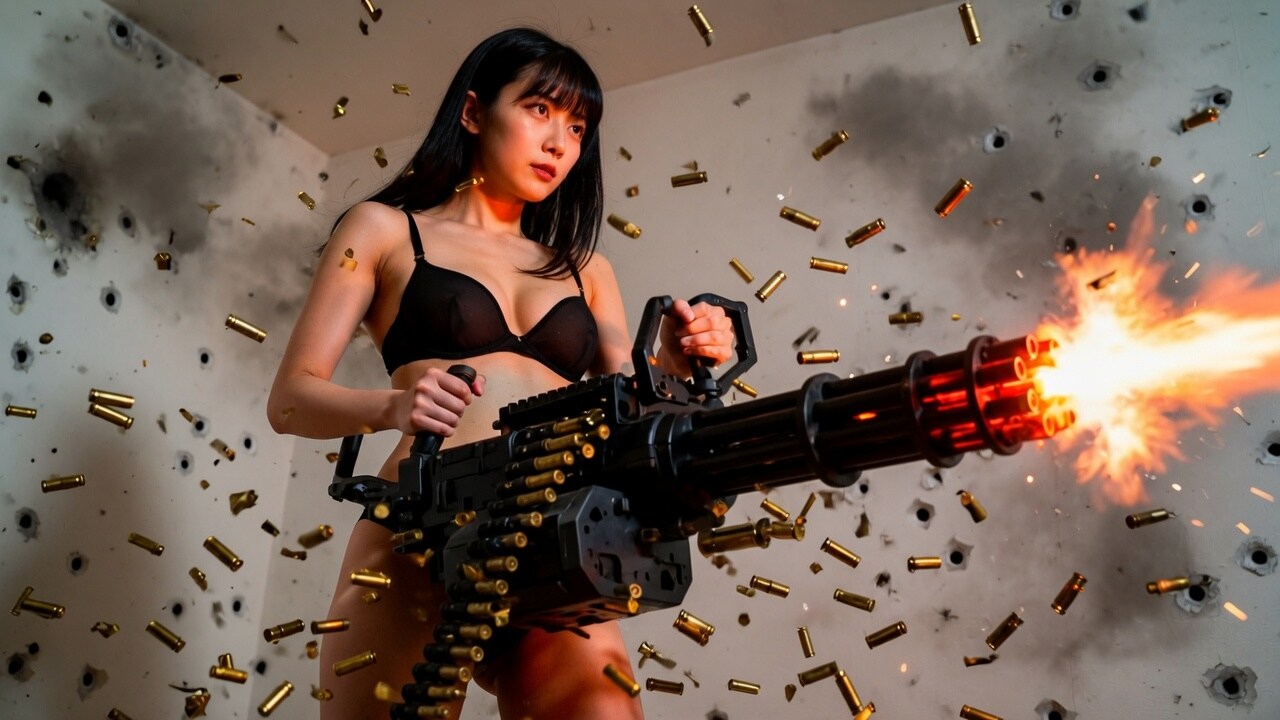 真夏のバトルガンM134