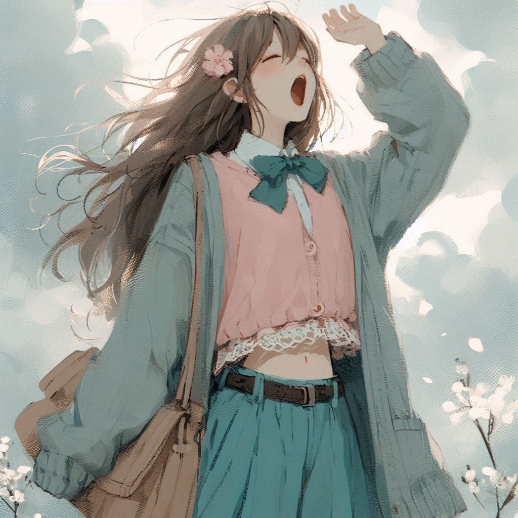 兎角曇るも春のくせ | の人気AIイラスト・グラビア