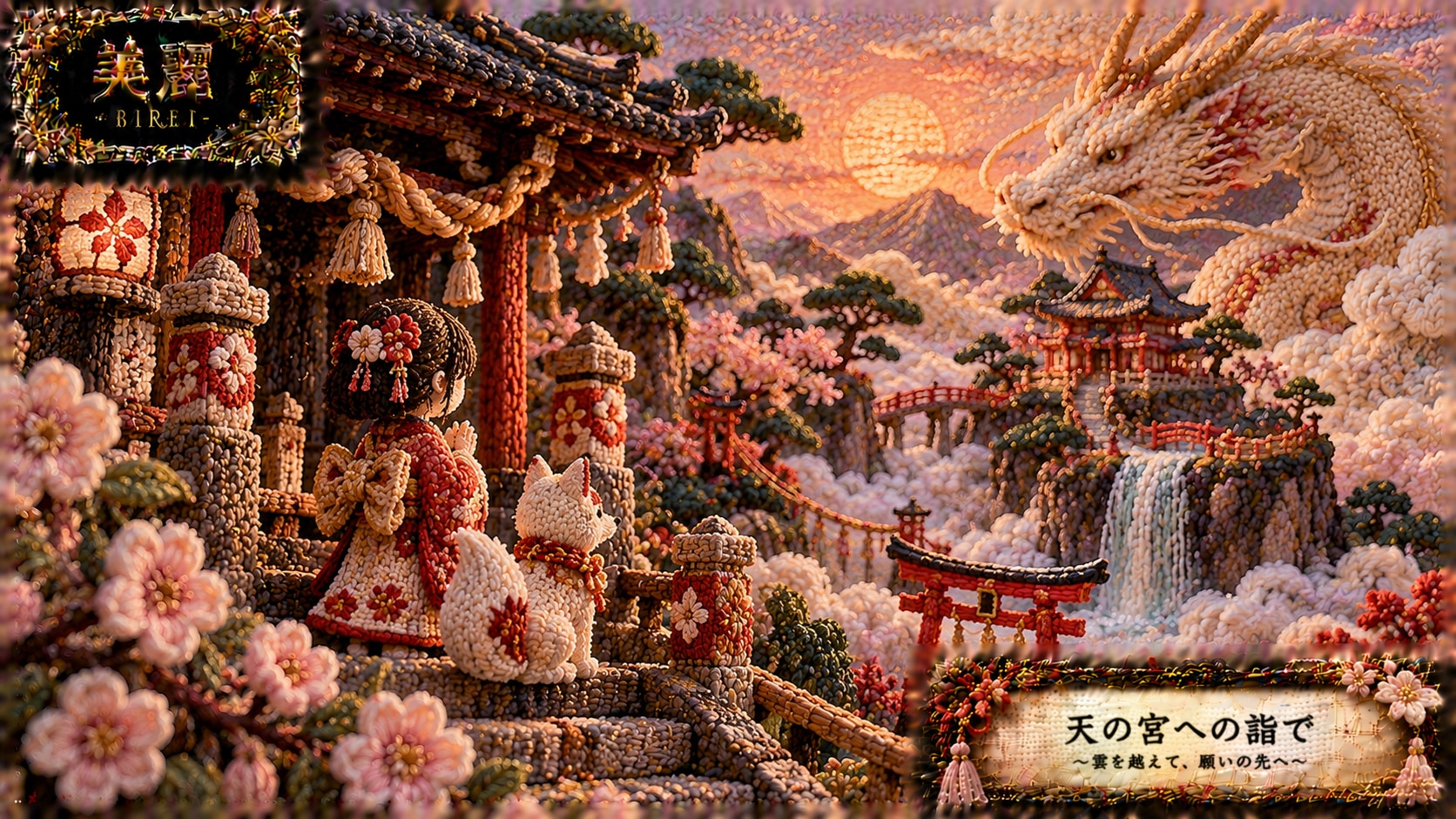 Exquisite embroidery / 美麗刺繍 #patreon #ChatGPT #customGPT #GPTs #美麗 #刺繍 #embroidery #ExquisiteArt #be | の人気AIイラスト・グラビア