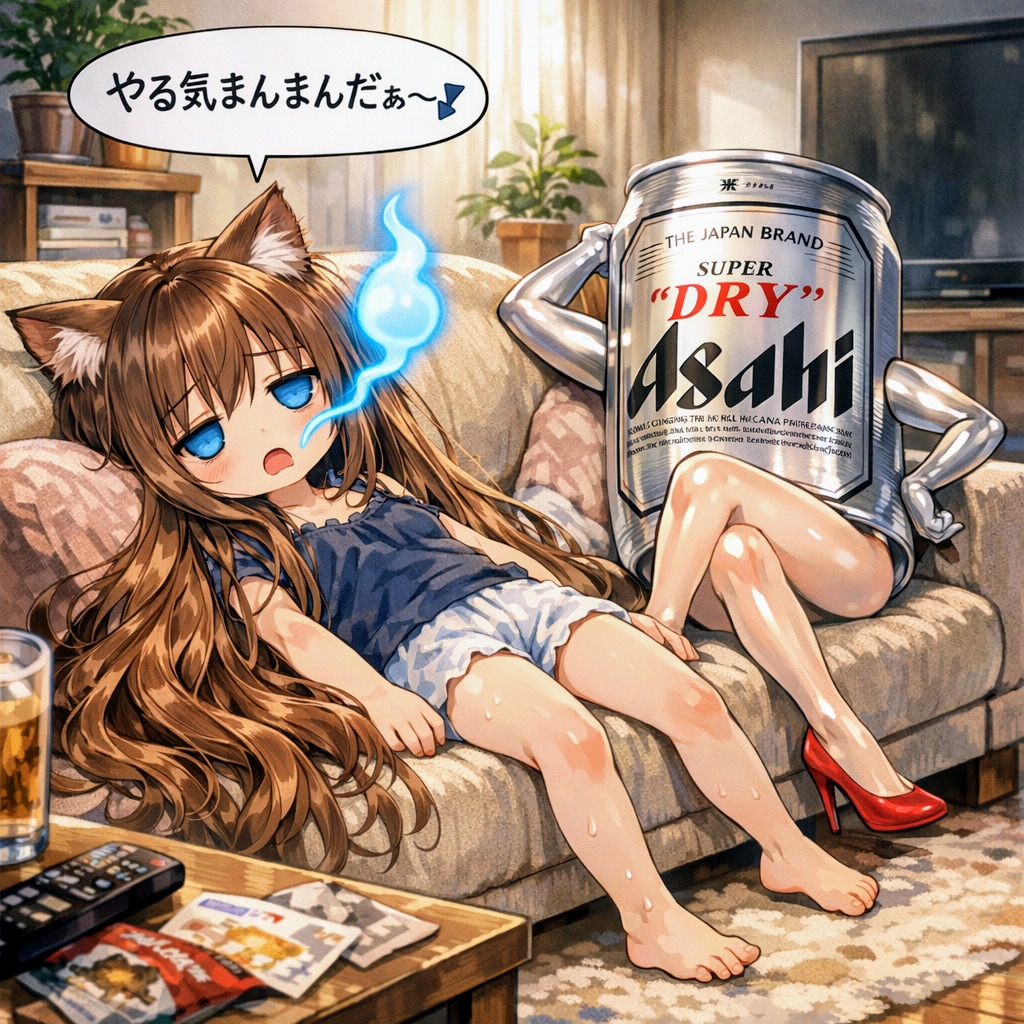 今日も１日がんばるぞい〜な小さな女の子