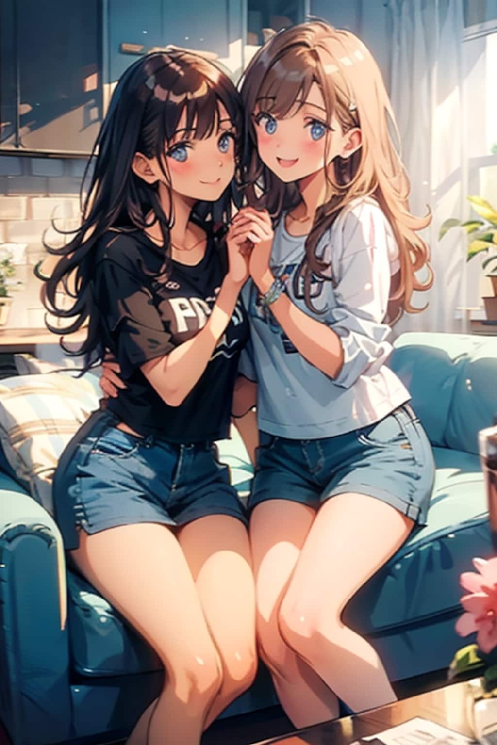 仲のいい姉妹