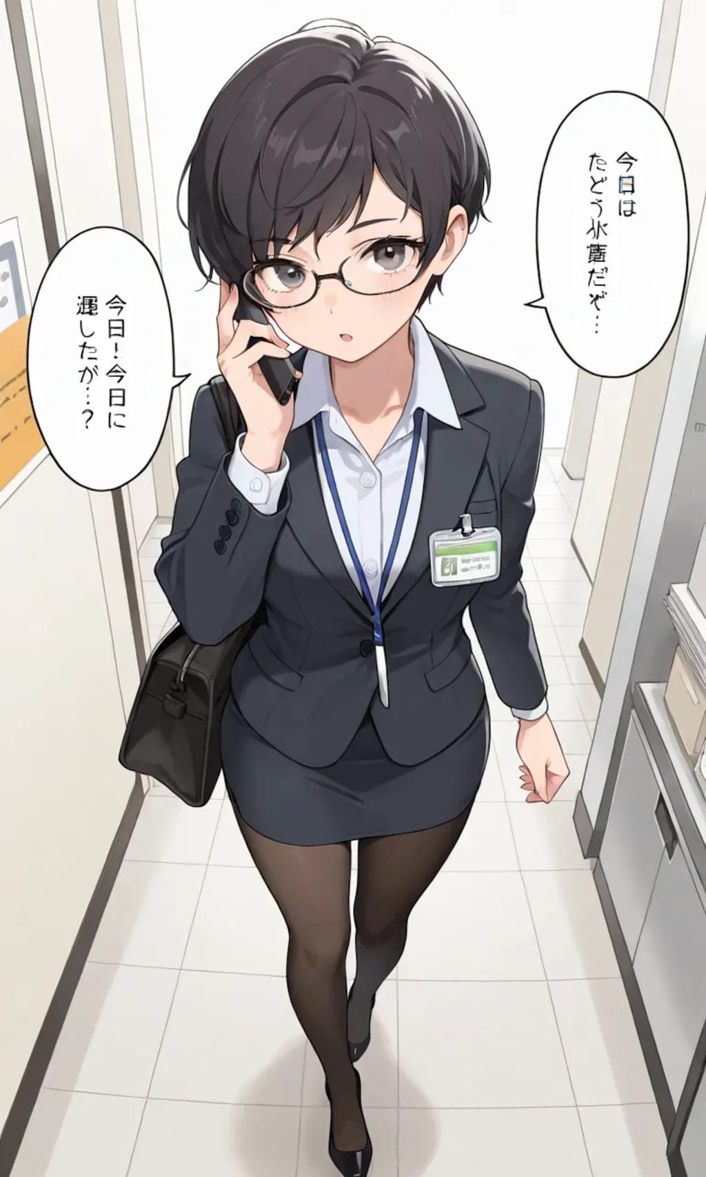 働く働く。1101～1110