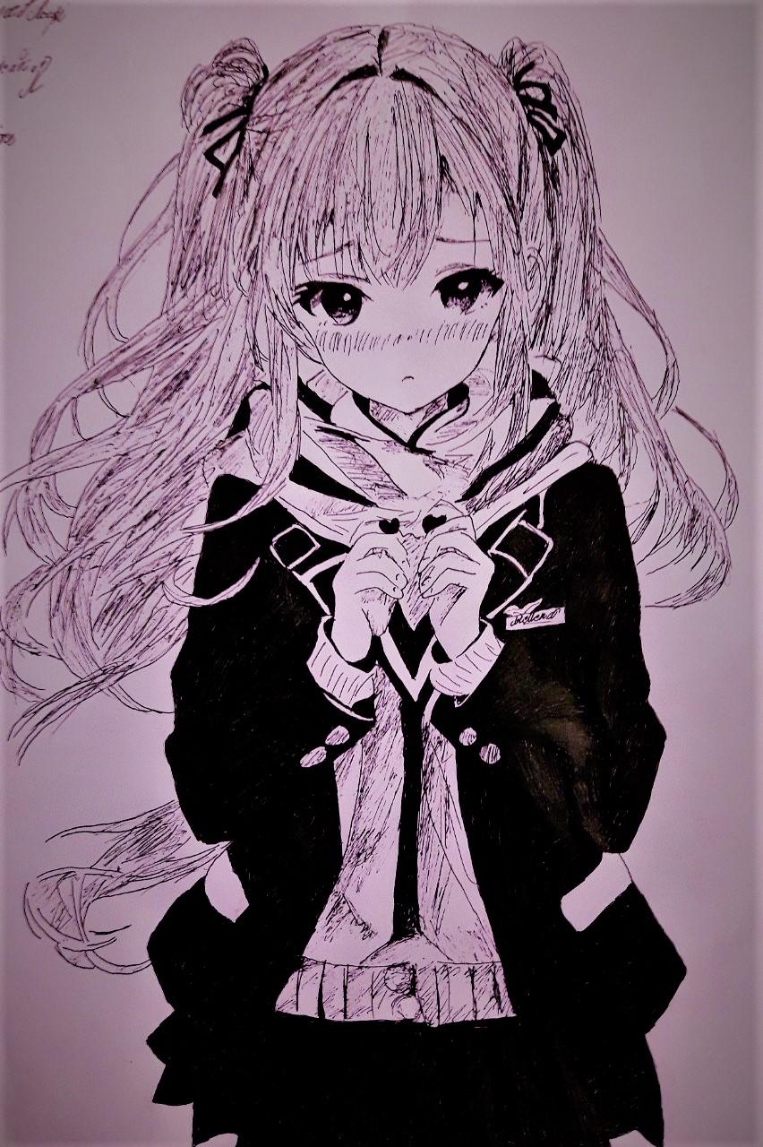 かわいい女の子アニメ_自動設計