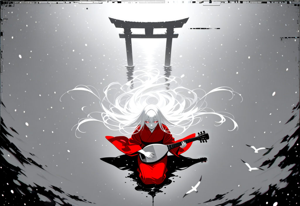 祇園精舍の鐘の声、諸行無常の響きあり。娑羅双樹の花の色、盛者必衰の理をあらはす。驕れる人も久しからず、ただ春の夜の夢のごとし。猛き者もつひにはほろびぬ、ひとへに風の前の塵に同じ。