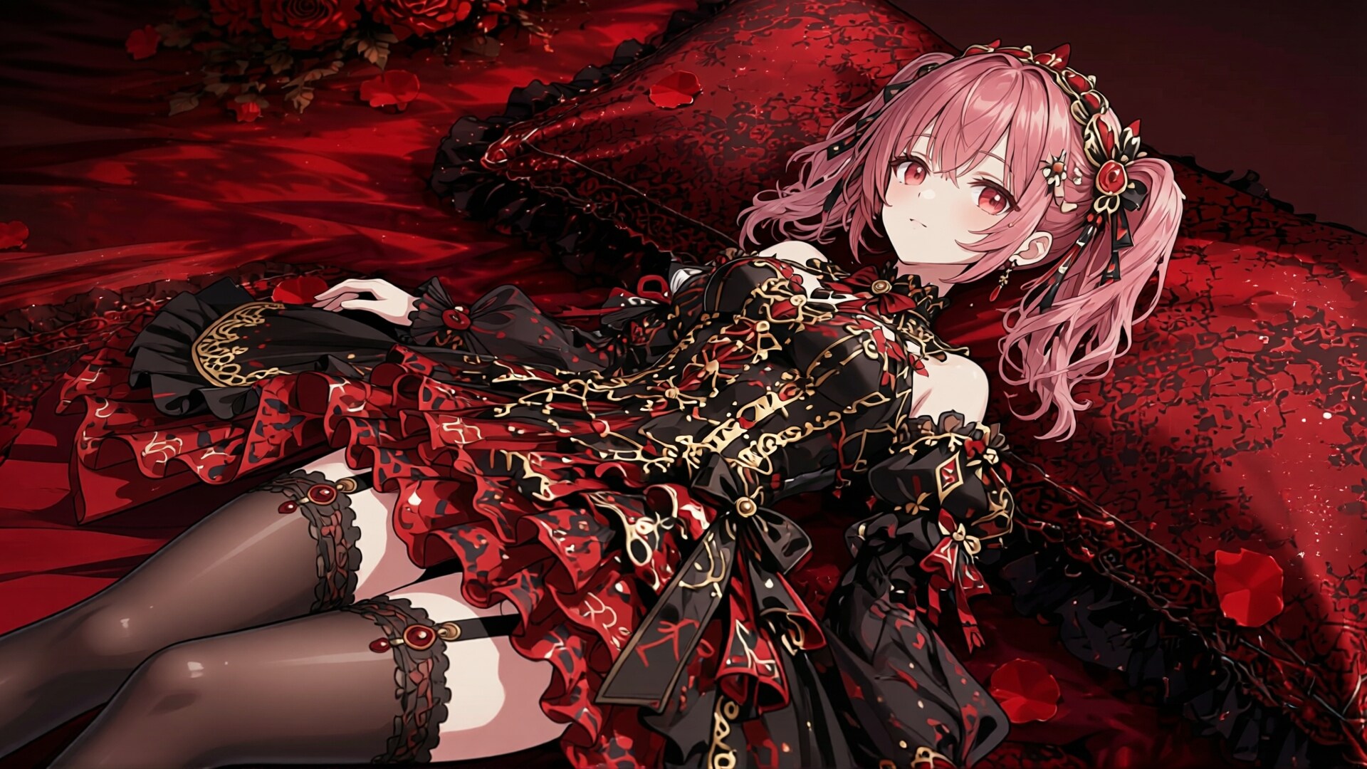 赤髪少女とドレス　その1-2