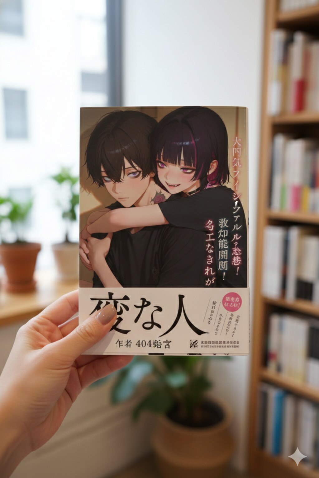 見切り発車で書籍化「変な人」