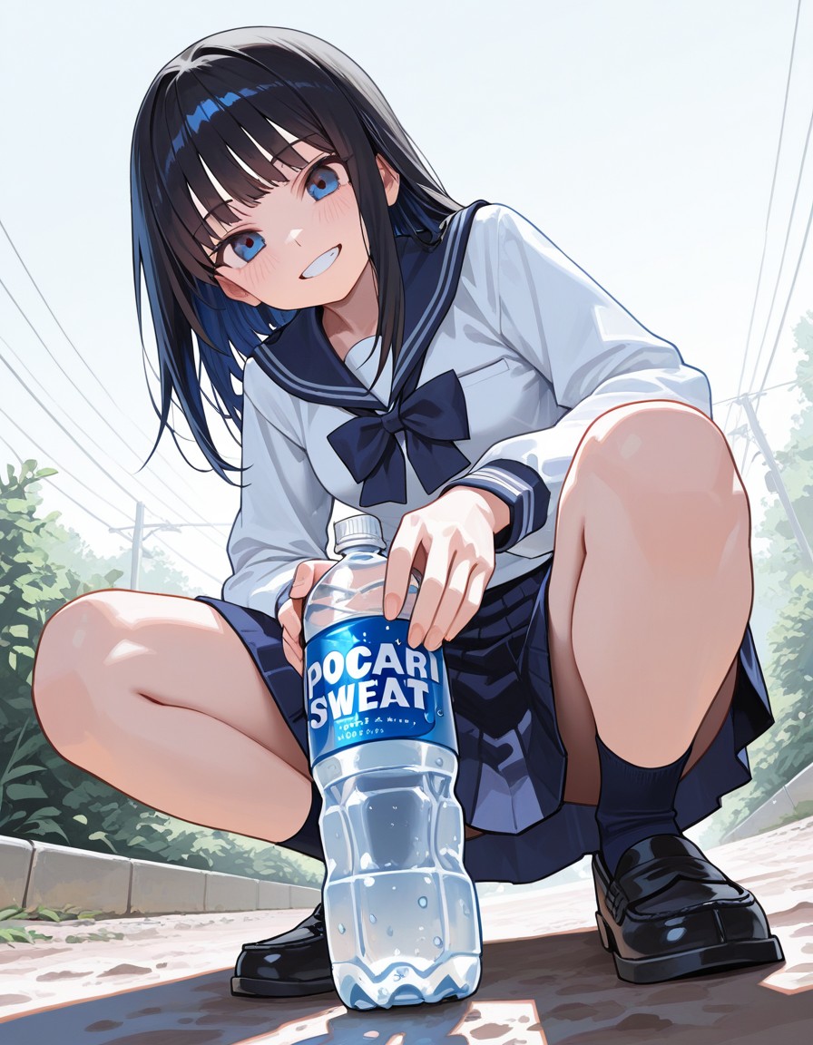 自慢気