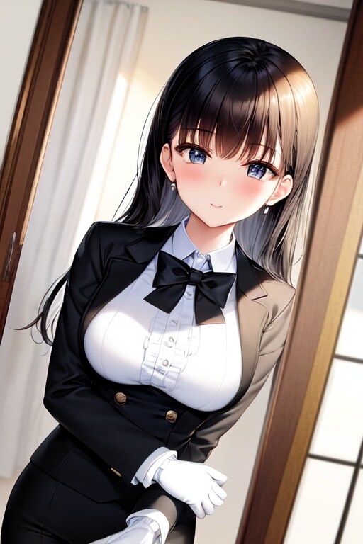 黒髪タキシードちゃん