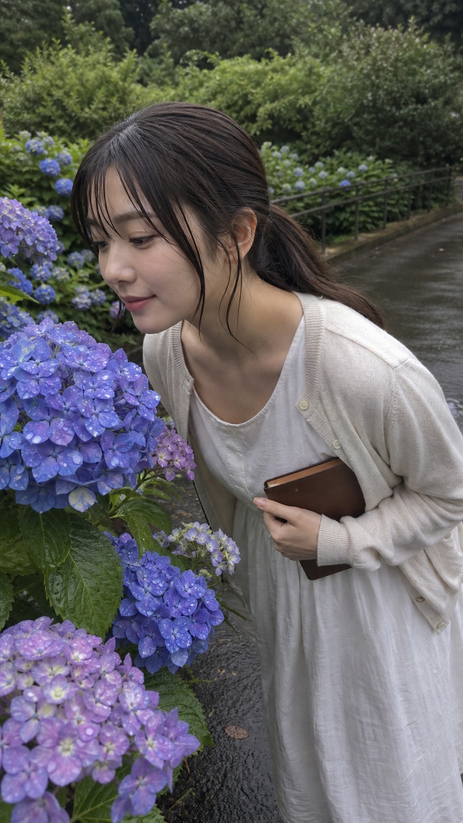 Hydrangeas After Rain
