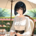 【FA】ロングスカート愛好家さん家の栞ちゃん 4枚目