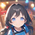 カラオケで歌う小さな女の子 3枚目