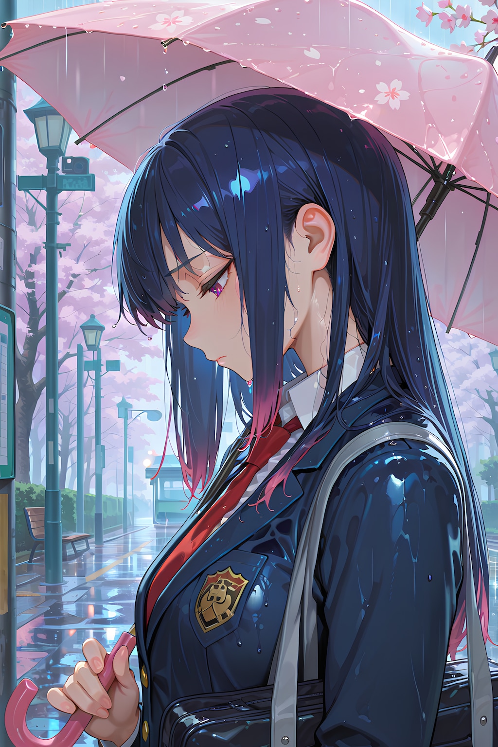 先輩のいない通学路